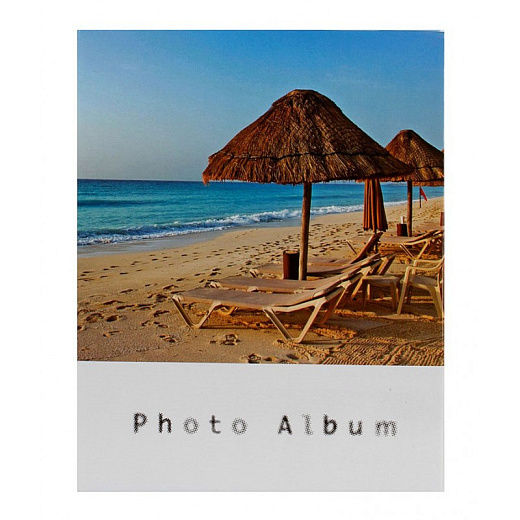 Фотоальбом Platinum на 200 фото 10х15 см. "Пляж"